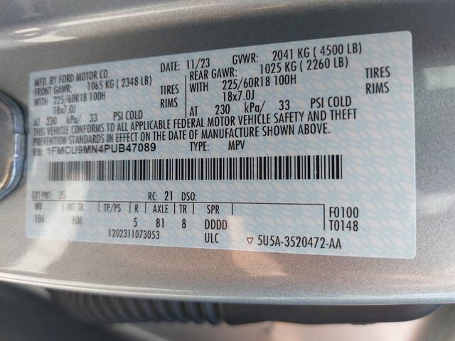 2023 Ford Escape ST-Line