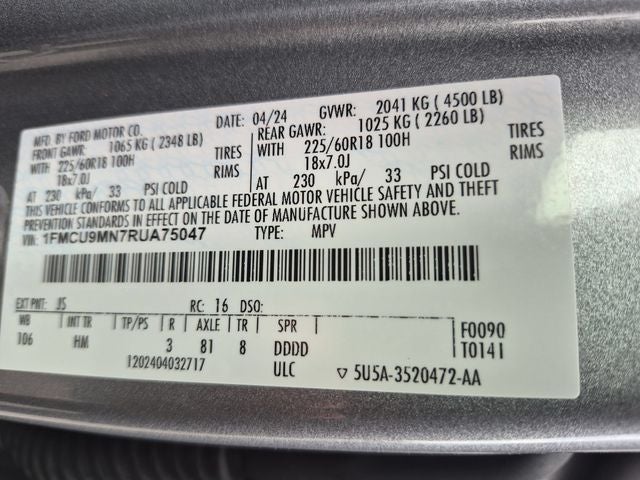 2024 Ford Escape ST-Line
