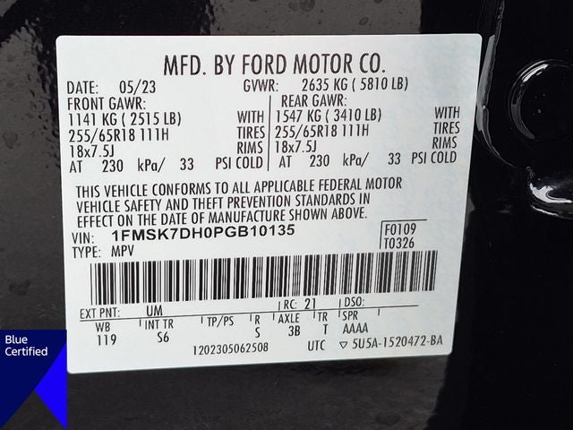2023 Ford Explorer XLT