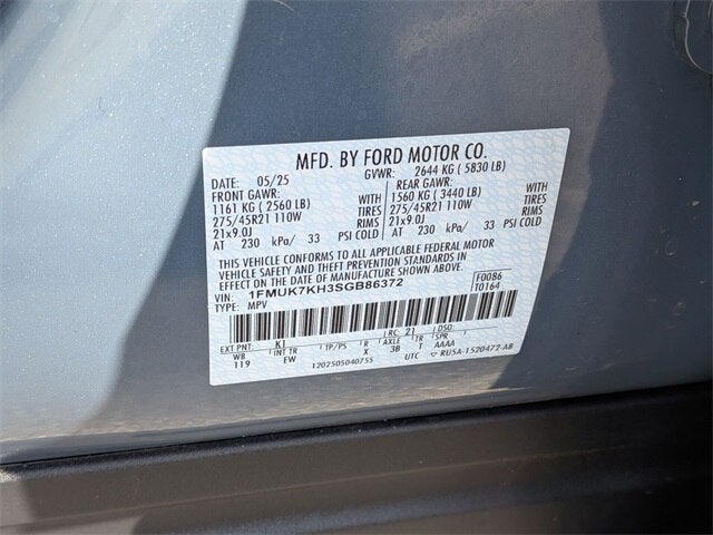 2025 Ford Explorer ST-Line