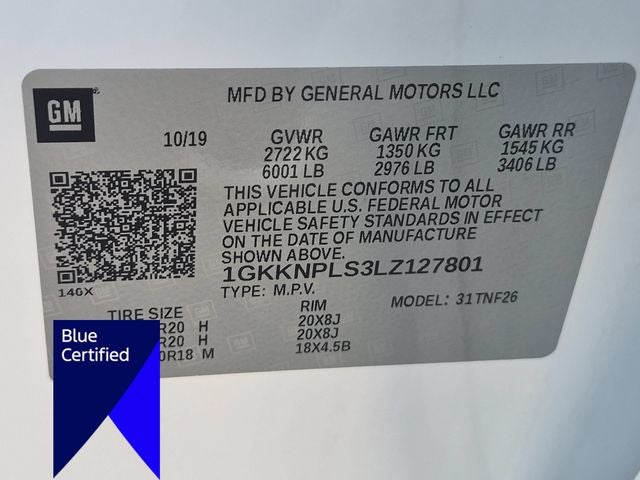 2020 GMC Acadia Denali