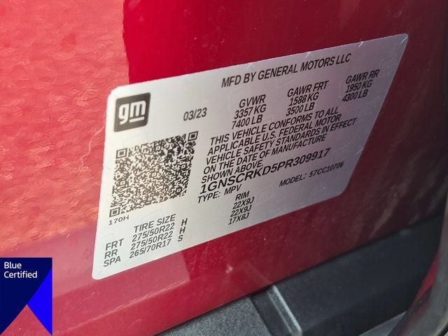 2023 Chevrolet Tahoe RST