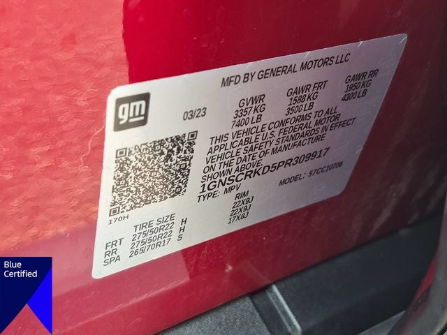 2023 Chevrolet Tahoe RST