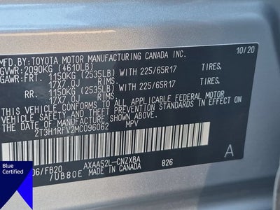 2021 Toyota RAV4 LE