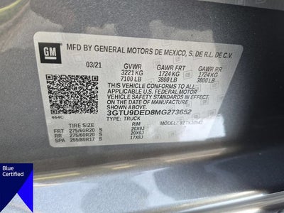 2021 GMC Sierra 1500 SLT
