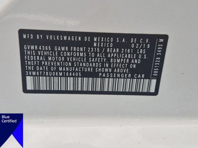 2019 Volkswagen Jetta GLI 2.0T 35th Anniversary Edition