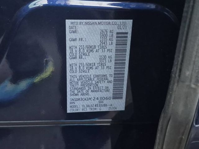 2023 Nissan Pathfinder SL