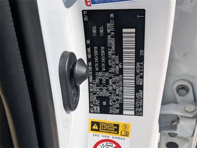 2019 Toyota Highlander Limited Platinum