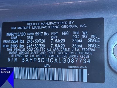 2020 Kia Telluride SX