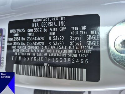 2025 Kia Sorento EX