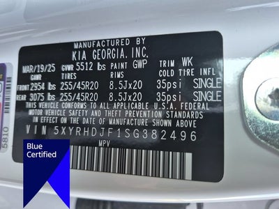 2025 Kia Sorento EX