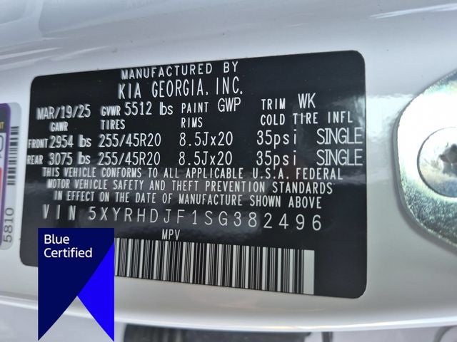 2025 Kia Sorento EX