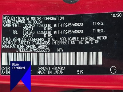 2021 Toyota 4Runner Limited
