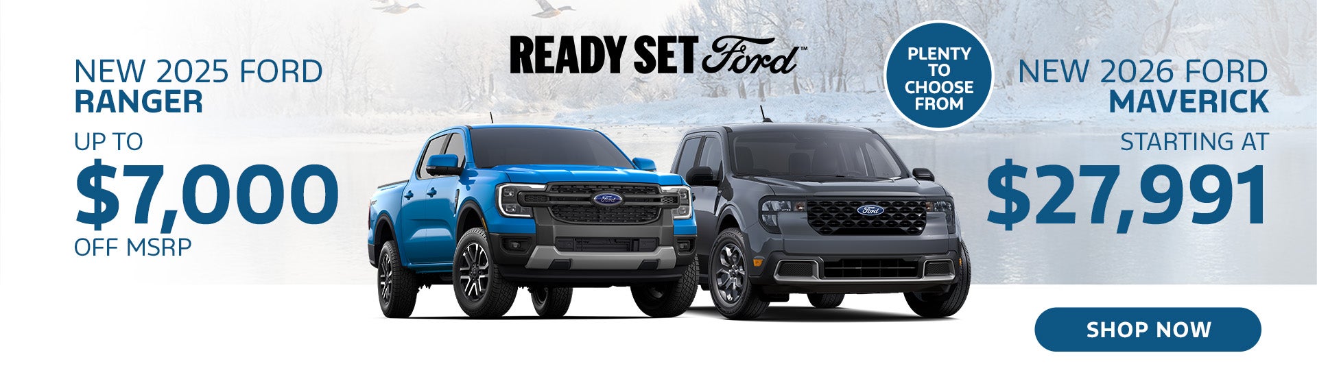 New 2025 Ford Ranger Up to $7,000 OFF MSRP Maverick Buy for 